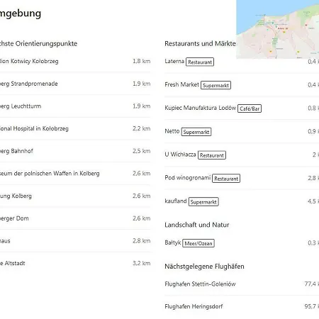 Sweet Aqua & Apartamento Kołobrzeg